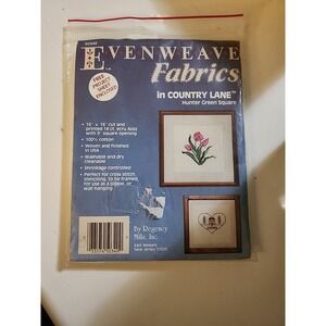 Evenweave Fabrics in Country Lane Flowers 50330 NEW Cross Stitch,‎ Stenciling